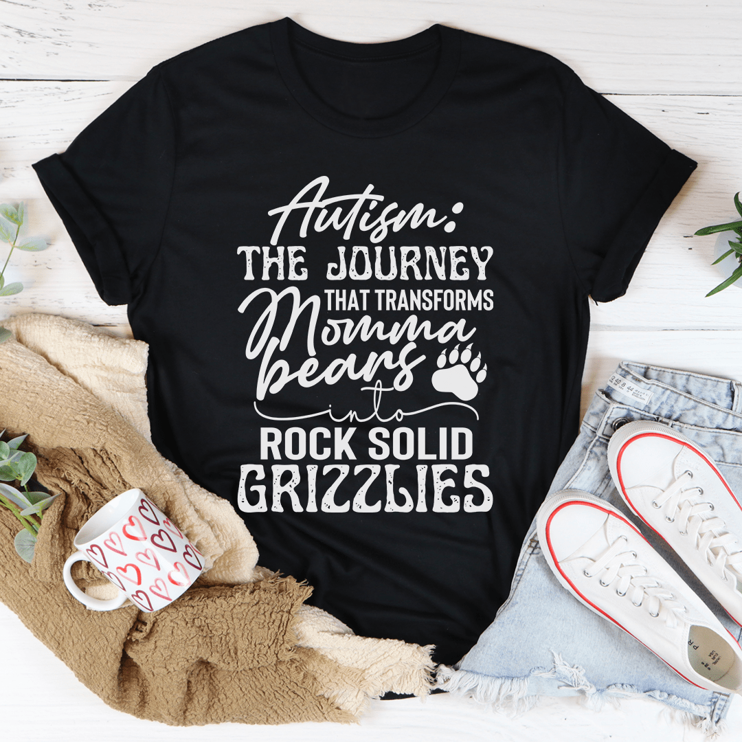 Autism Mama Grizzlies T-Shirt-1