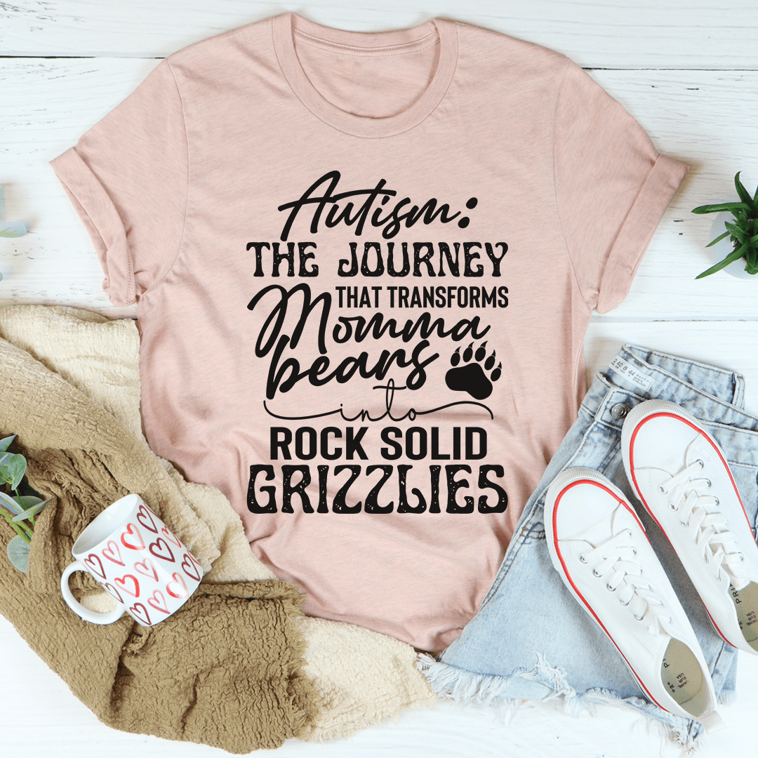 Autism Mama Grizzlies T-Shirt-3
